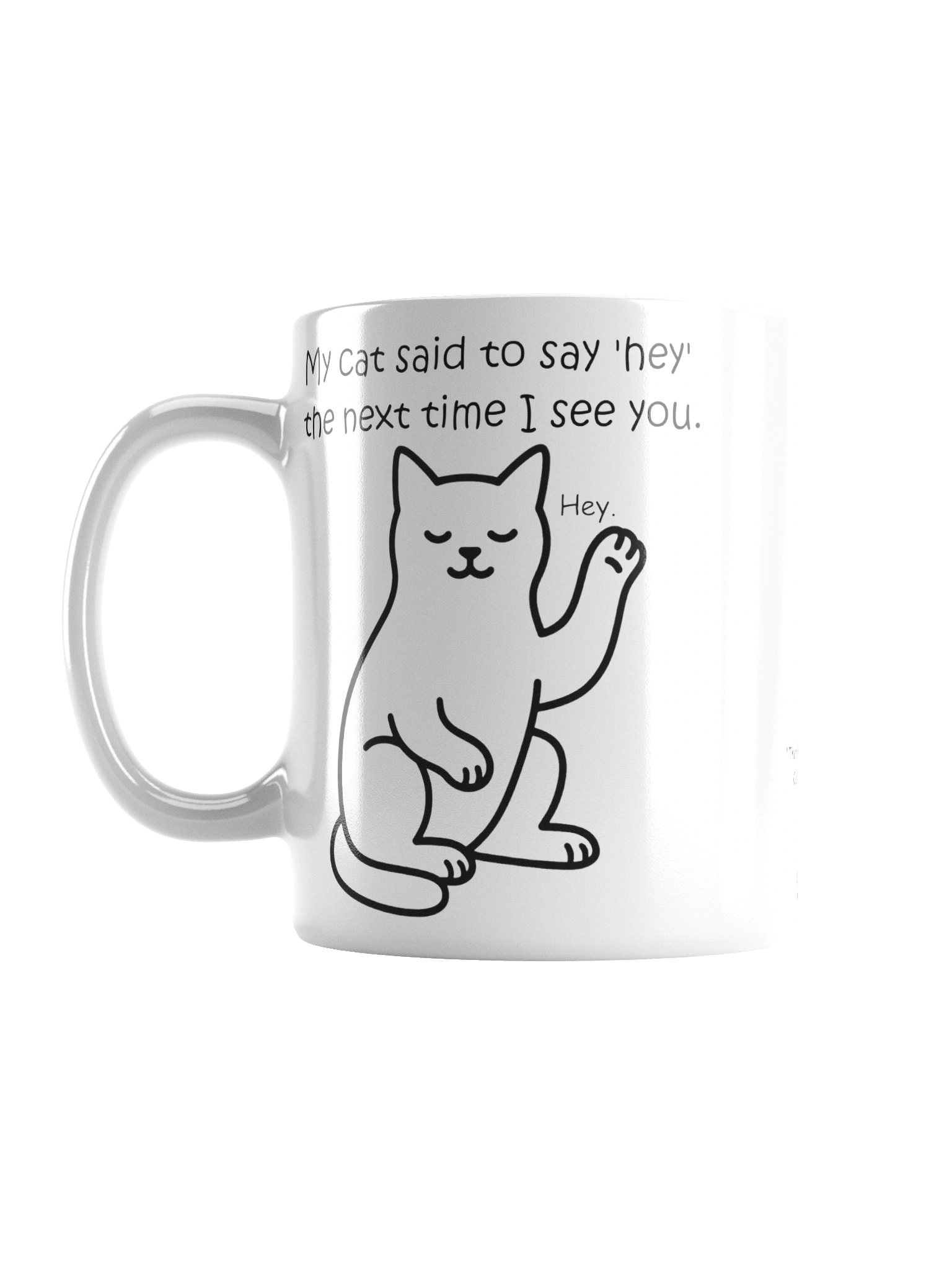 That Famous Talking Cat Mug (#3 in the series) product image (1)