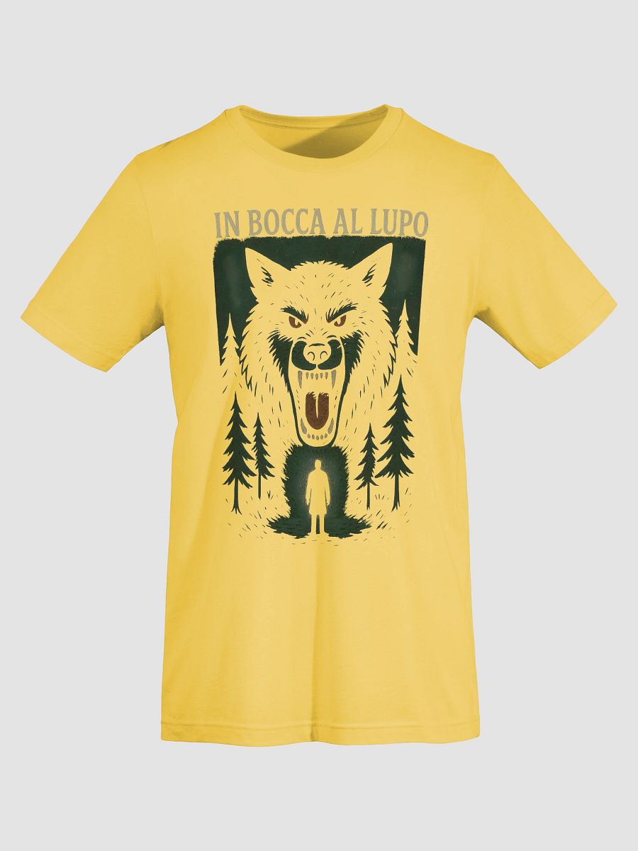 In bocca al lupo t-shirt by dark alphabet product image (103)