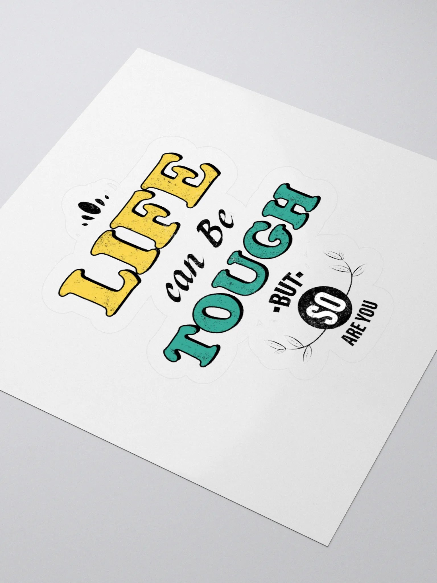 Tough Life Kiss Cut Stickers product image (8)