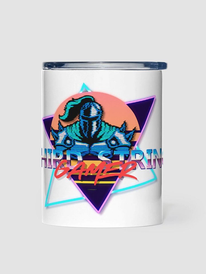 Third String Gamer 10oz Stainless Steel Tumbler product image (1)