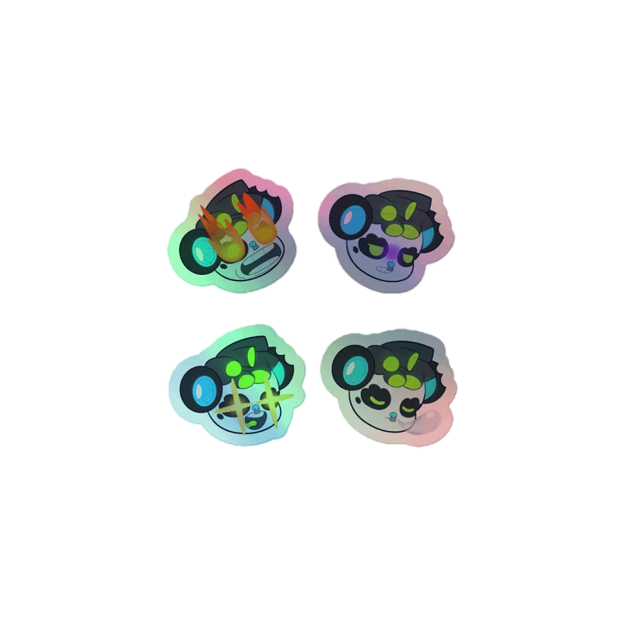 Emotionally Charged Holographic Sticker Sheet product image (1)