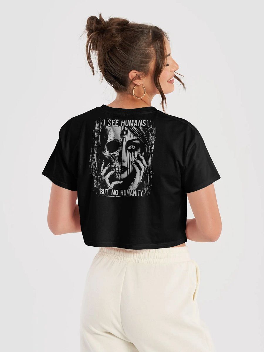 No Humanity #1 Crop Tee product image (7)