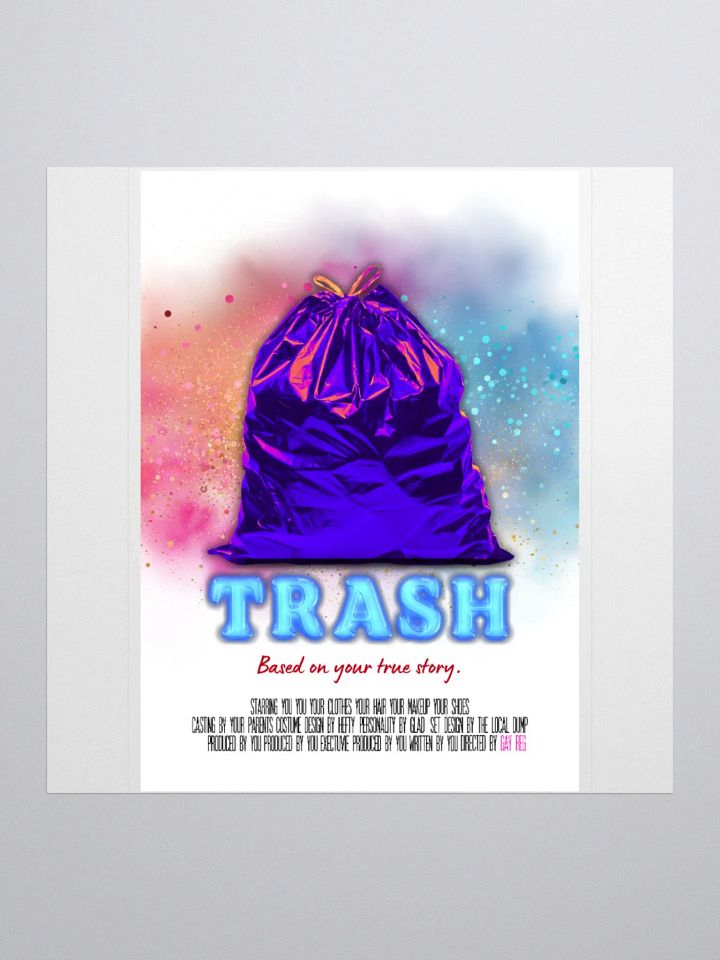 TRASH - Movie Poster - Sticker product image (2)