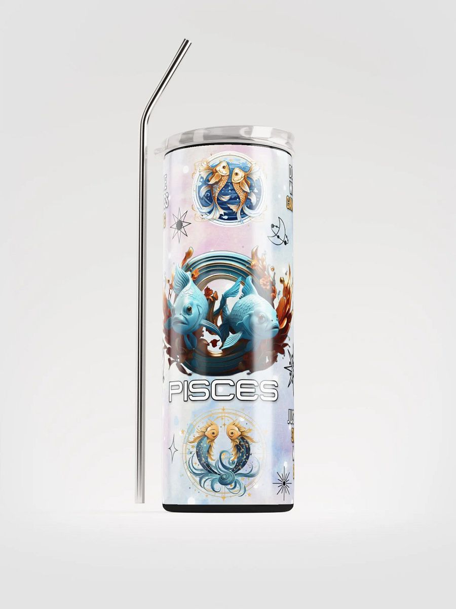Pisces Whimsical Stainless Steel Tumbler product image (2)