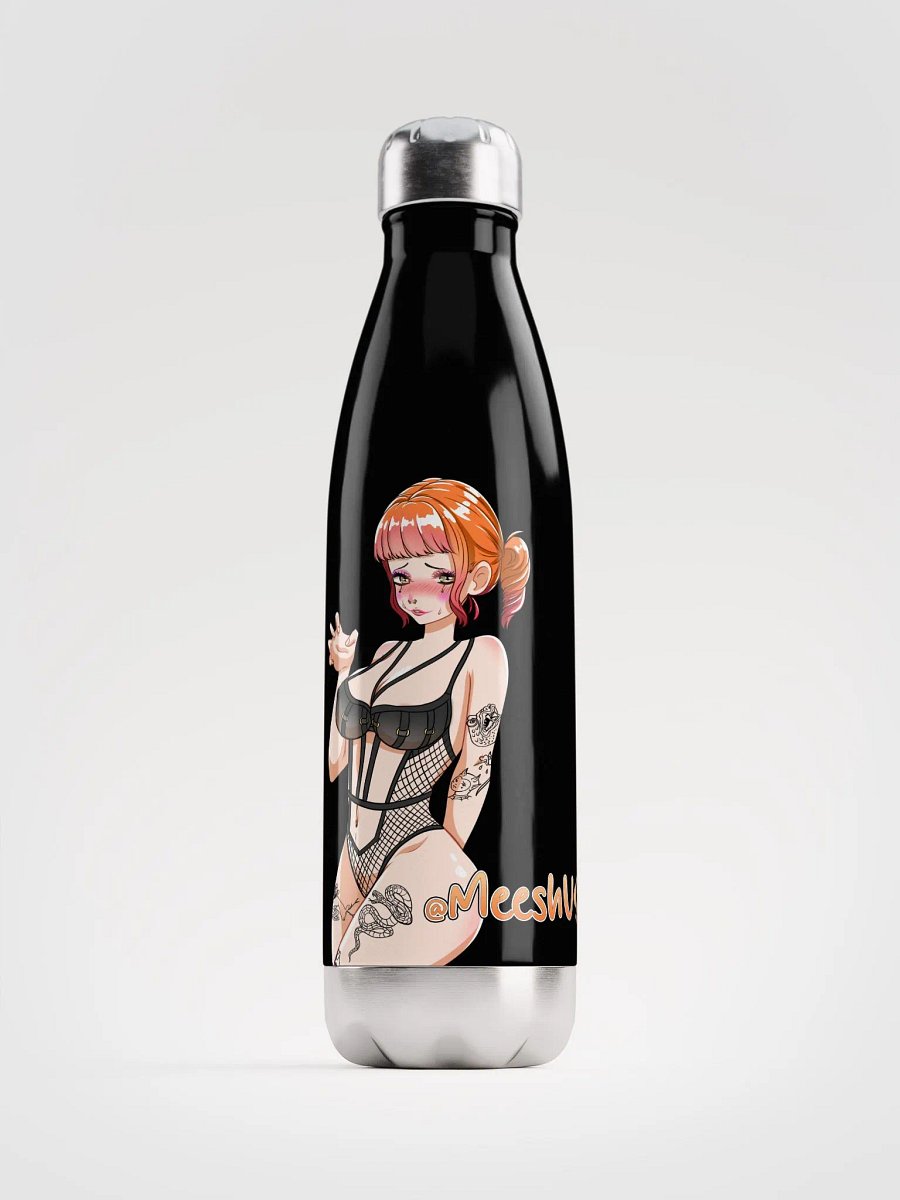 MeeshVS Clown Girl Water Bottle (Orange and Red Hair) product image (1)