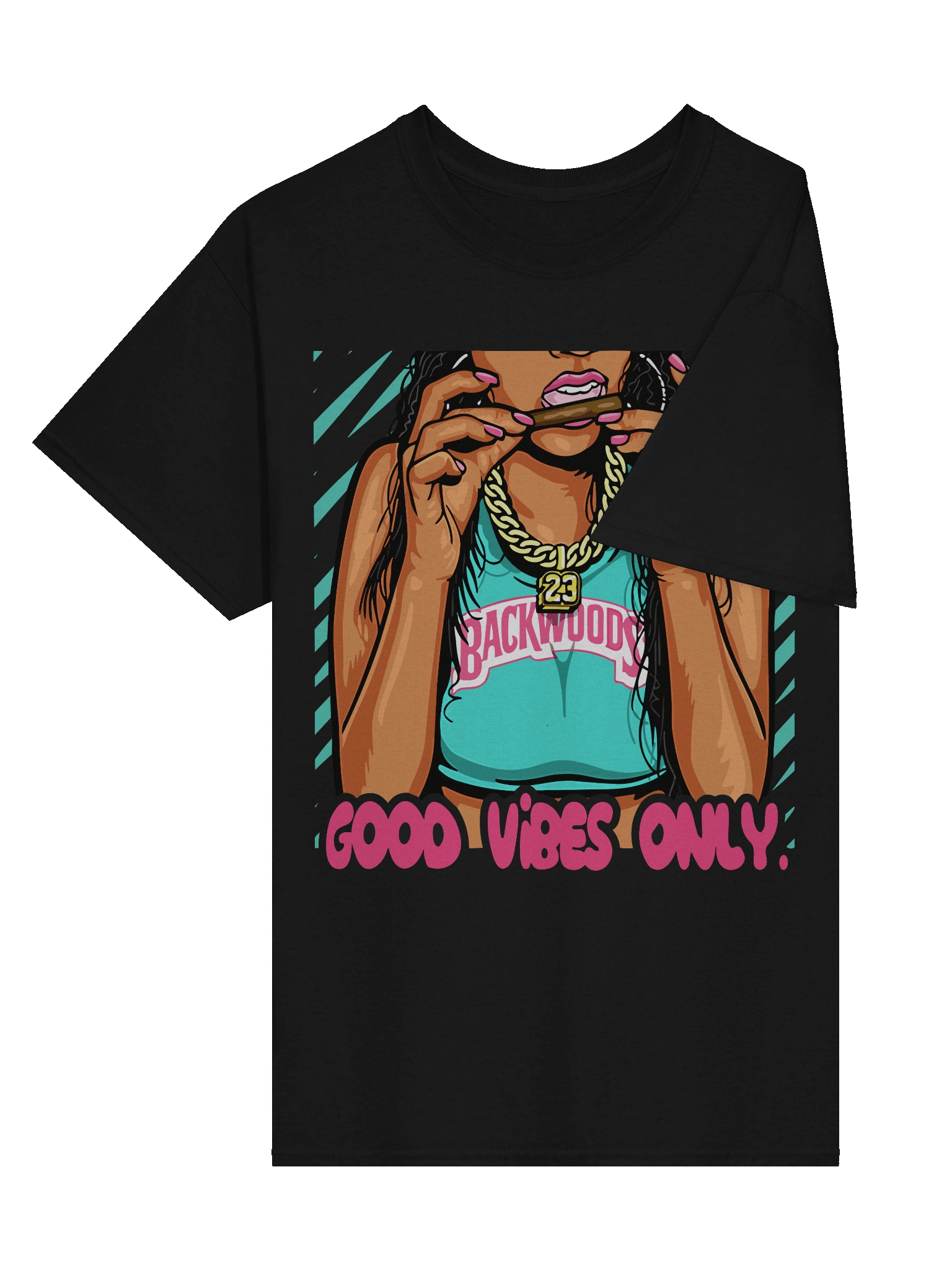 Good Vibes Only Graphic T-Shirt product image (3)