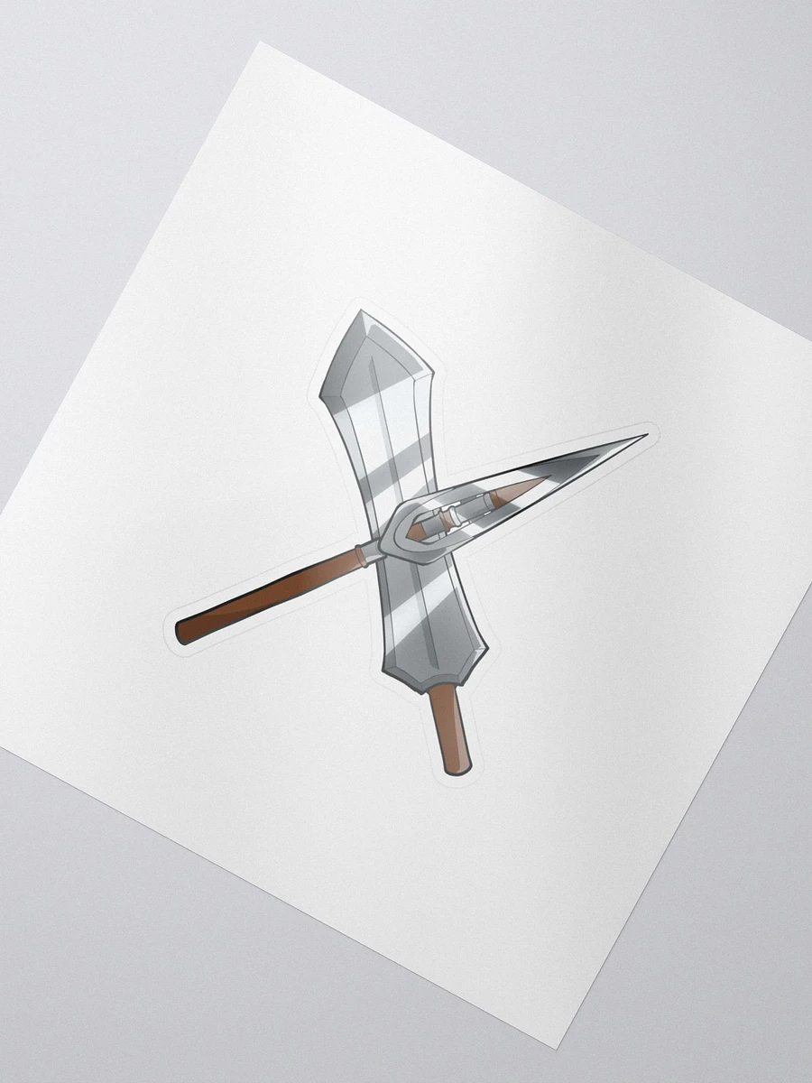 Sub badge - Sword & Spear Sticker product image (2)