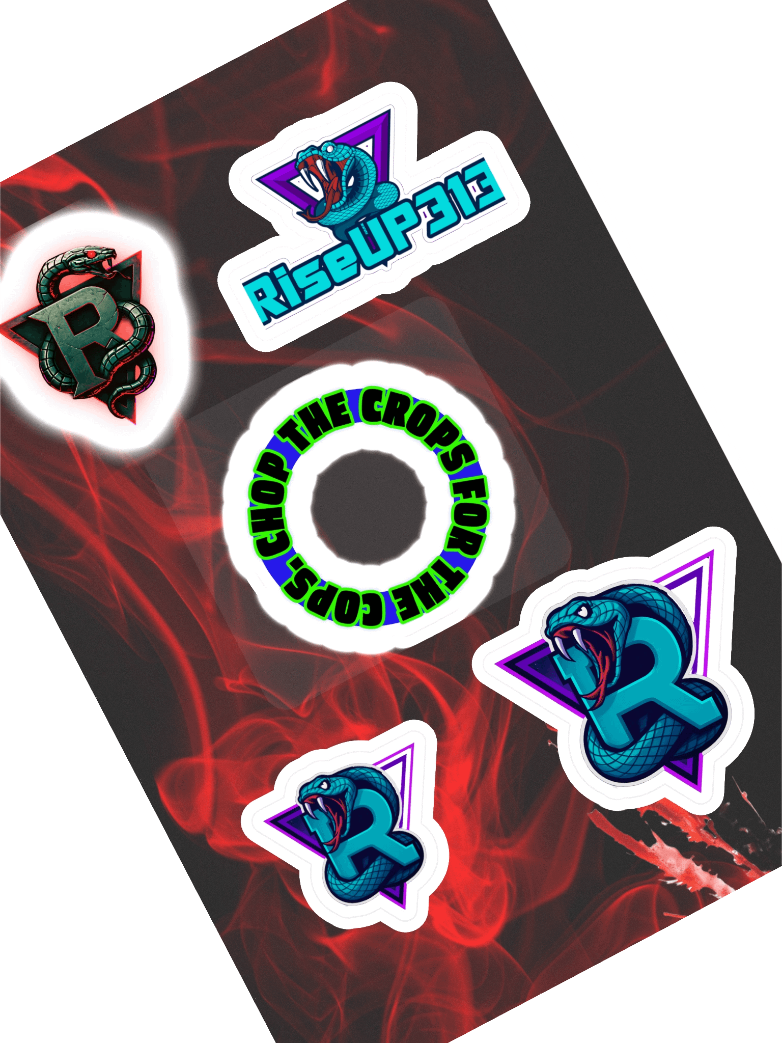 Riseup313 Sticker Sheet product image (1)