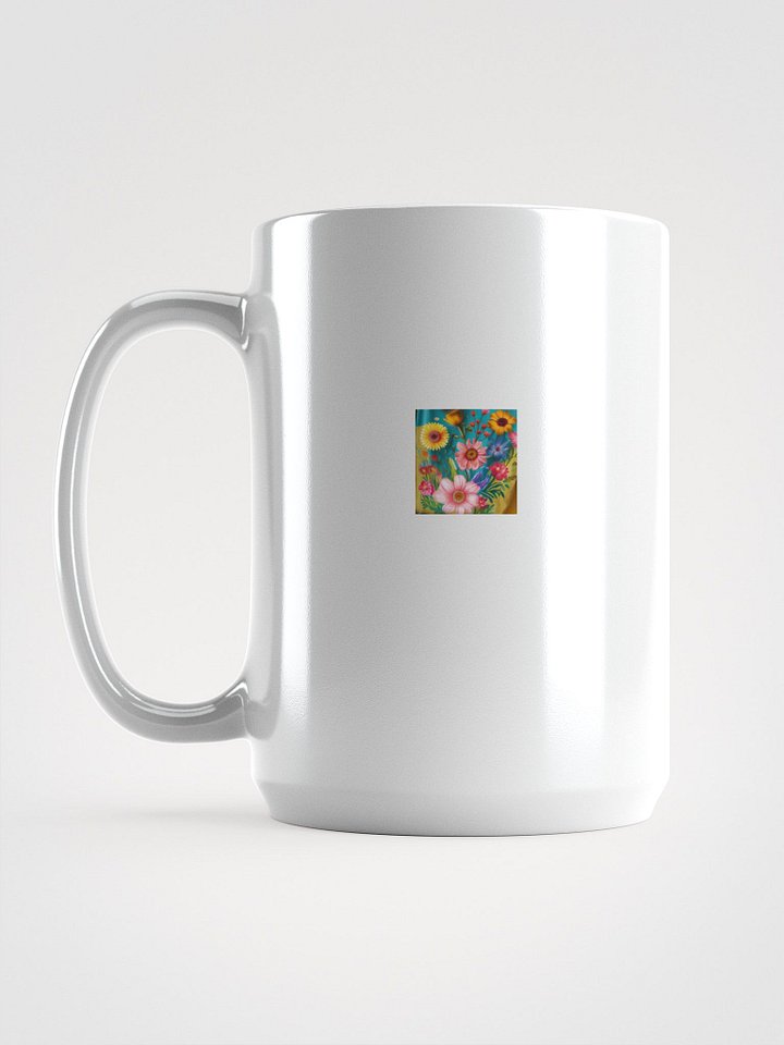 Floral Harmony Glossy Mug product image (1)
