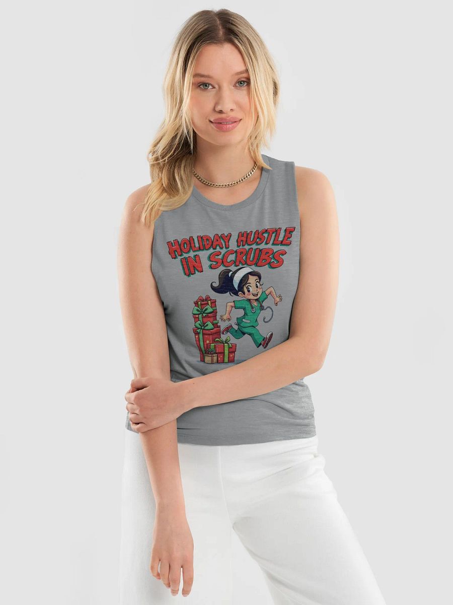 Holiday Hustle in Scrubs Women's Muscle Tank product image (14)