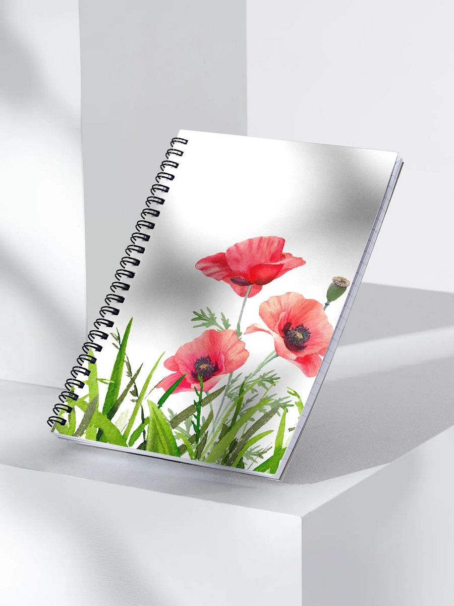Poppy Spiral Notebook product image (3)
