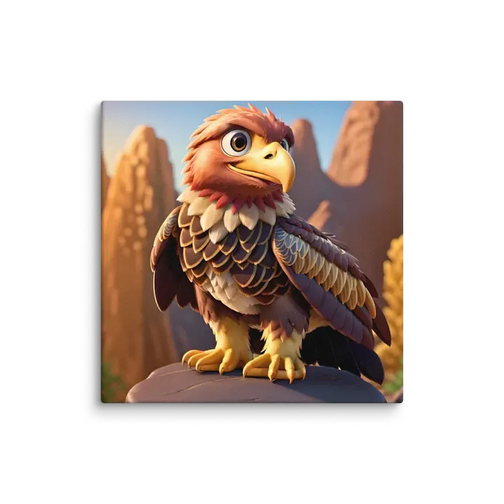 Endangered Species - Mexico - Golden Eagle Canvas Art product image (1)