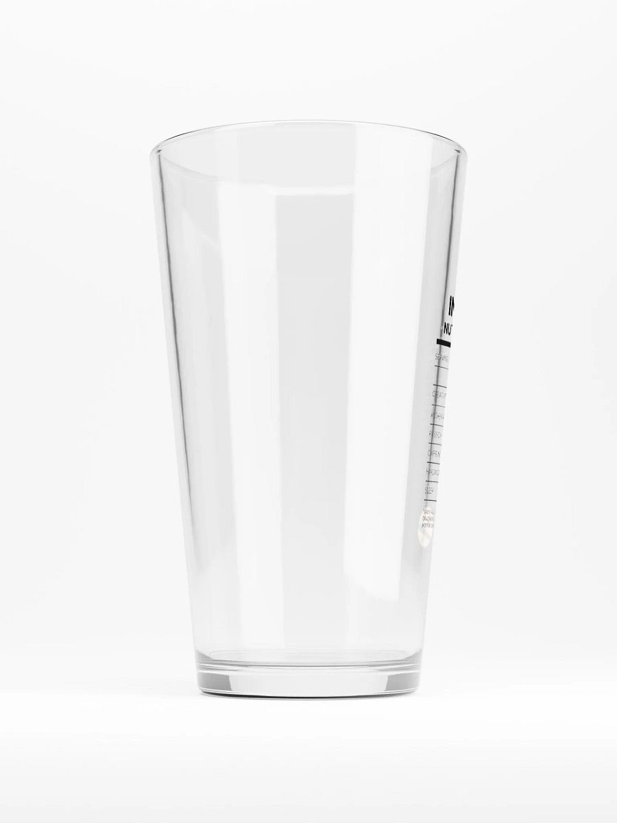 Imperial Nutrition - Pint Glass - Black product image (2)