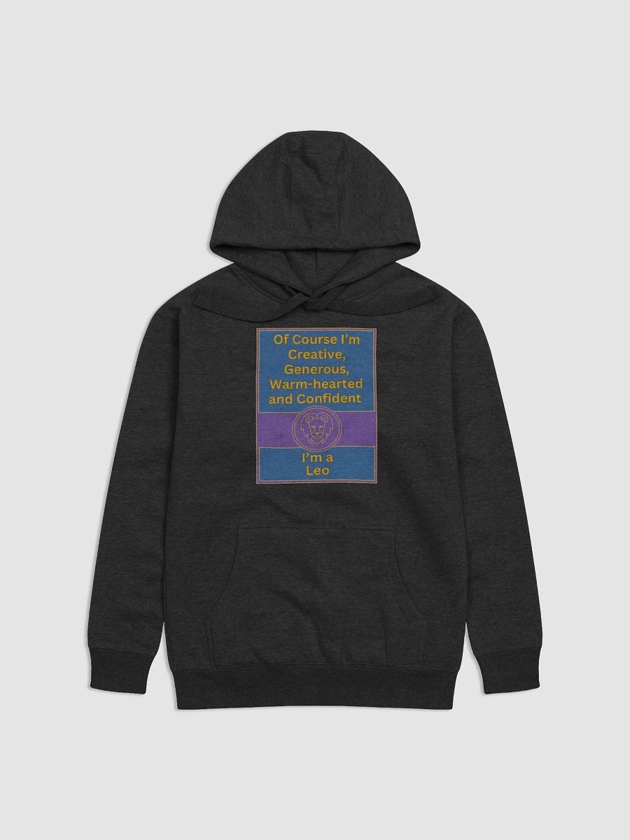 Of Course I’m Leo Zodiac Sign Hoodie, Zodiac Sign Vibes Hoodie, Leo Hoodie, Astrological Hoodie product image (1)
