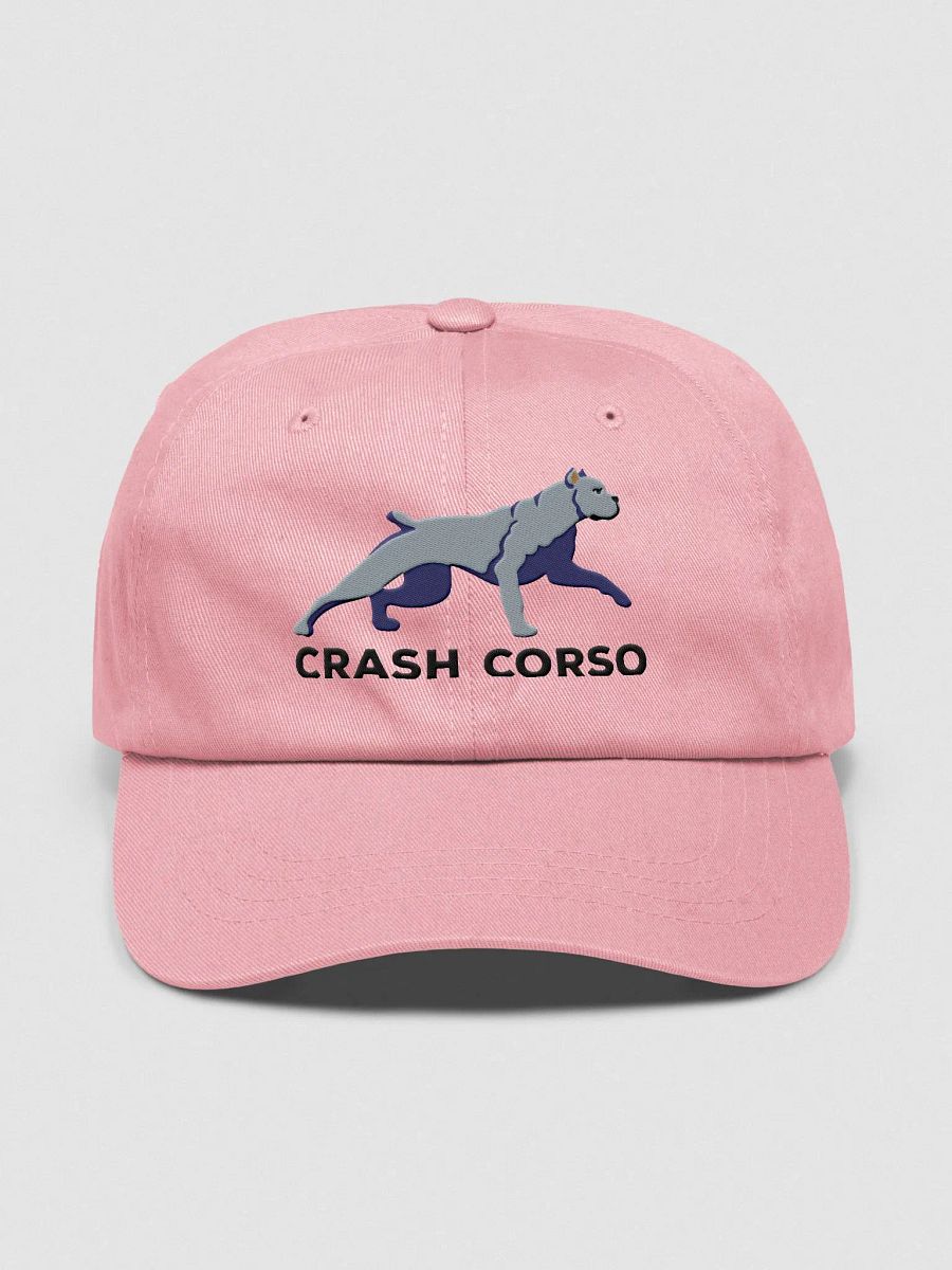 Crash Corso Classic Dad Hat(Embroidered) of a Cane Corso(Blue) product image (25)