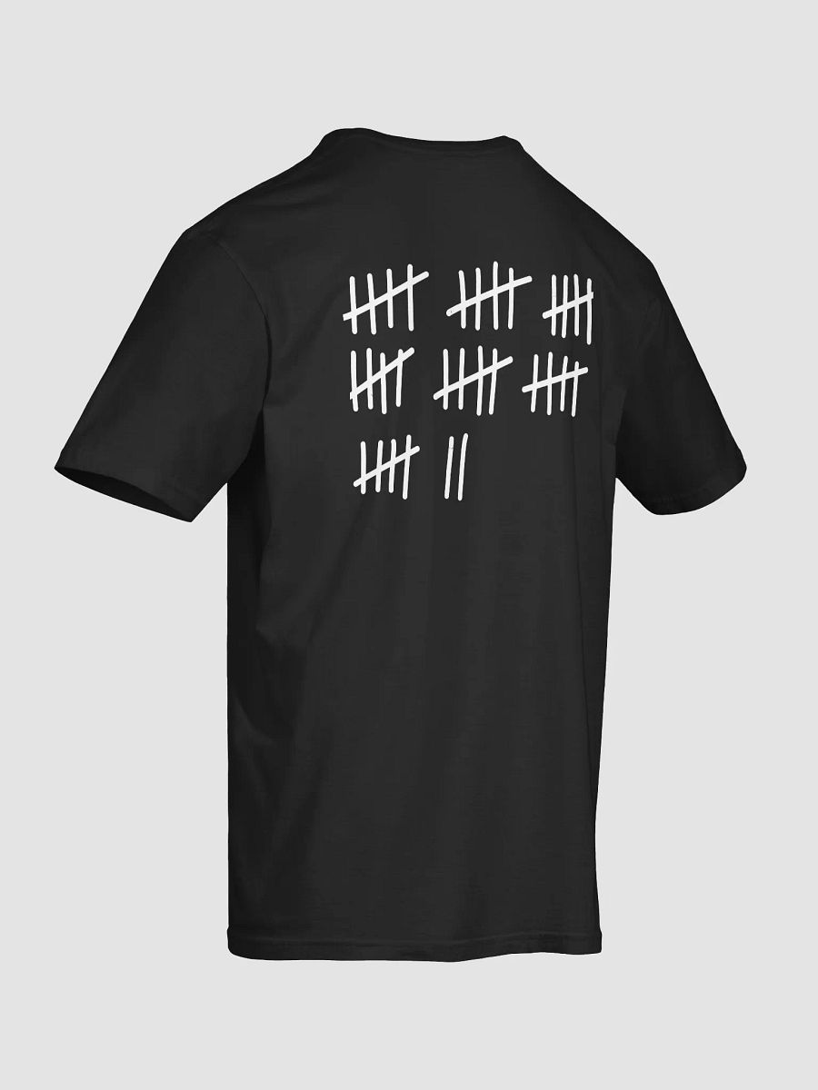 Tally Marks tee (white writing) product image (8)
