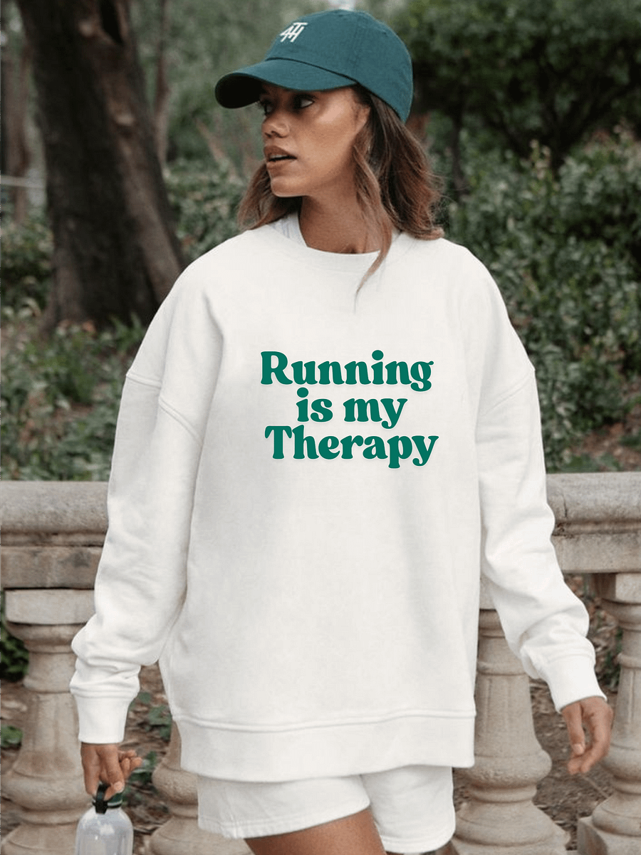 Therapeutic Run Organic Sweatshirt product image (2)