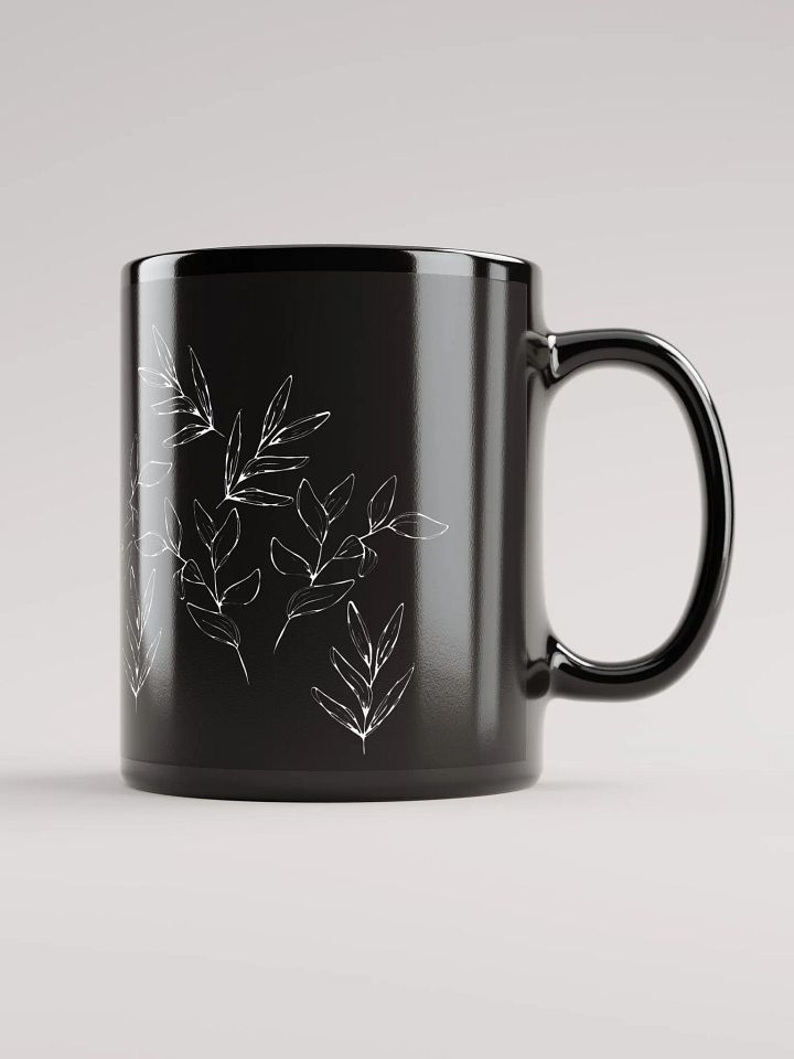 Simply Leaves - Black Mug product image (1)
