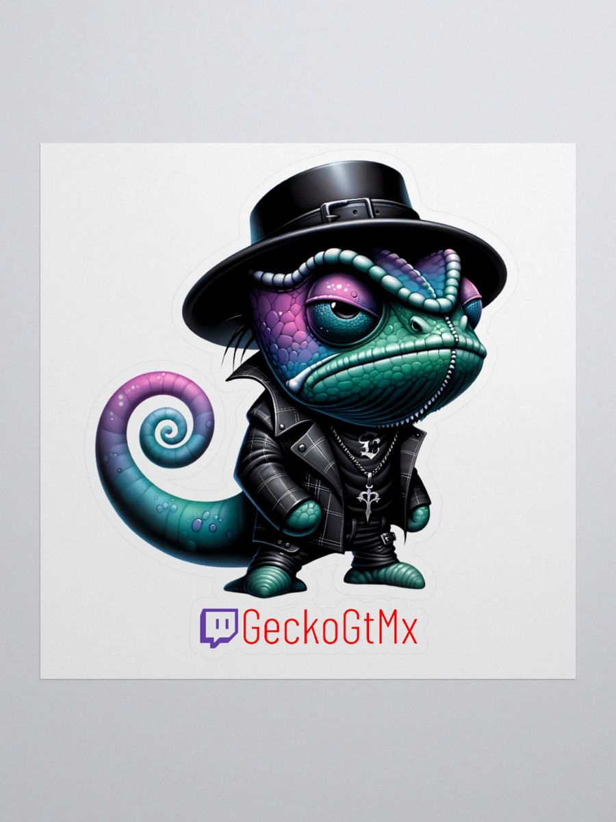 Goth Gecko Sticker Set product image (3)