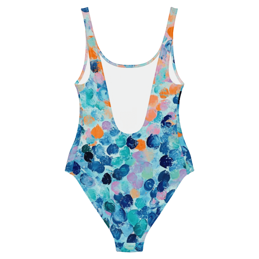Vibrant Circles Custom Swimsuit product image (2)