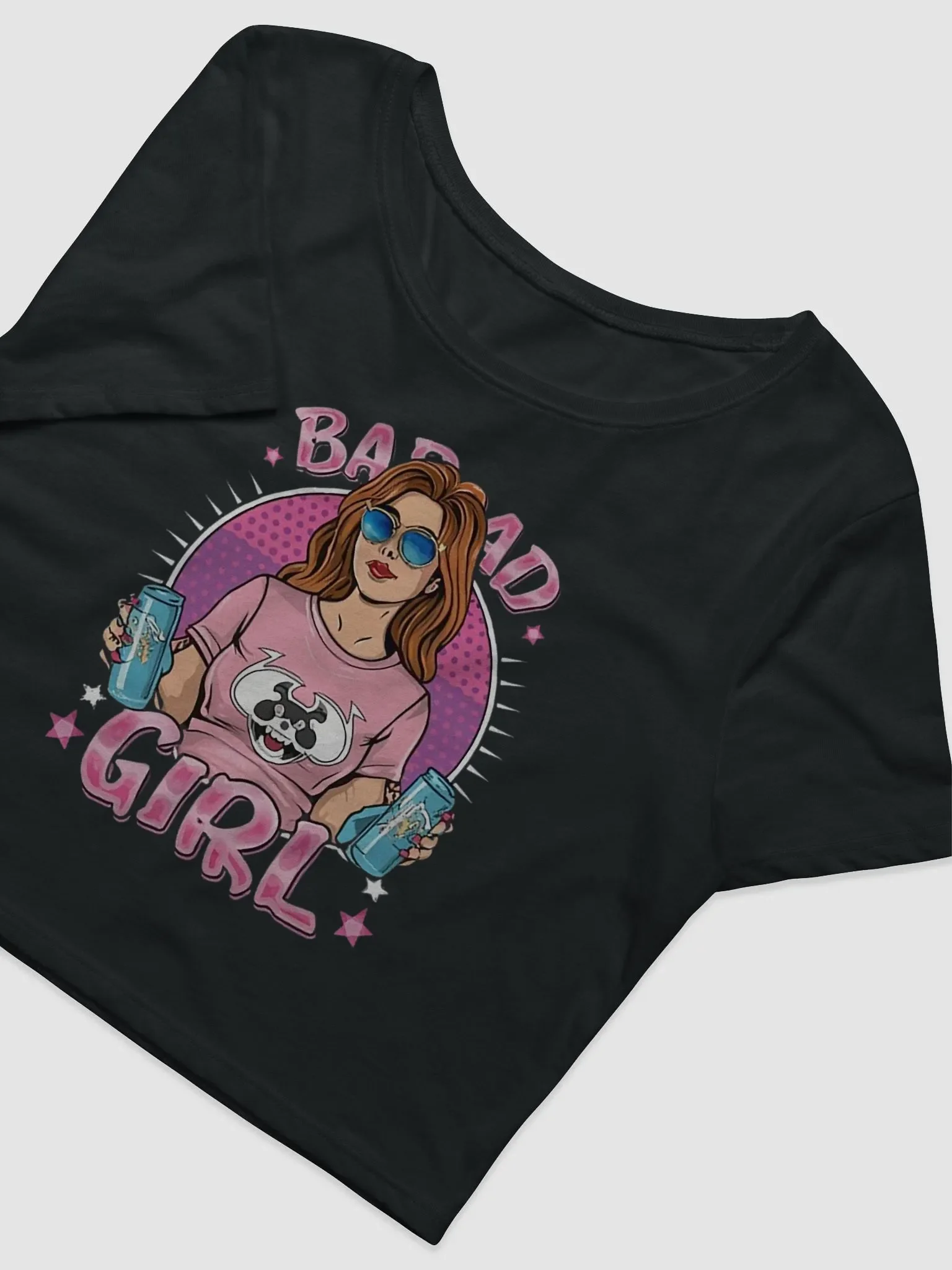 Bad Girl Chic Crop Tee product image (3)
