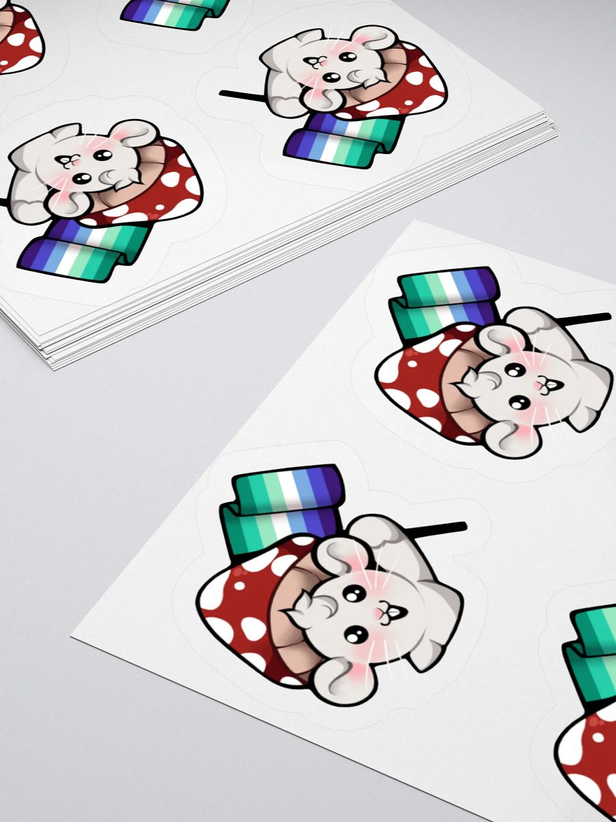 Gay/MLM Pride Flag Stickers product image (4)