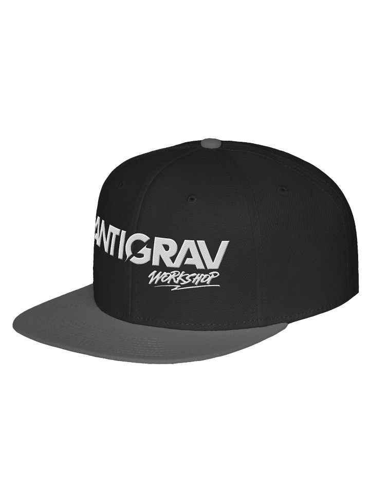 White Text Logo Snapback product image (2)