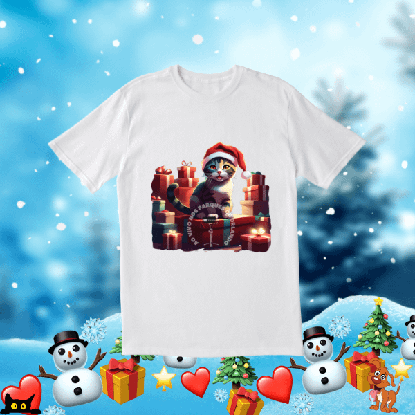 Christmas Cat 🙀 T-Shirt product image (1)