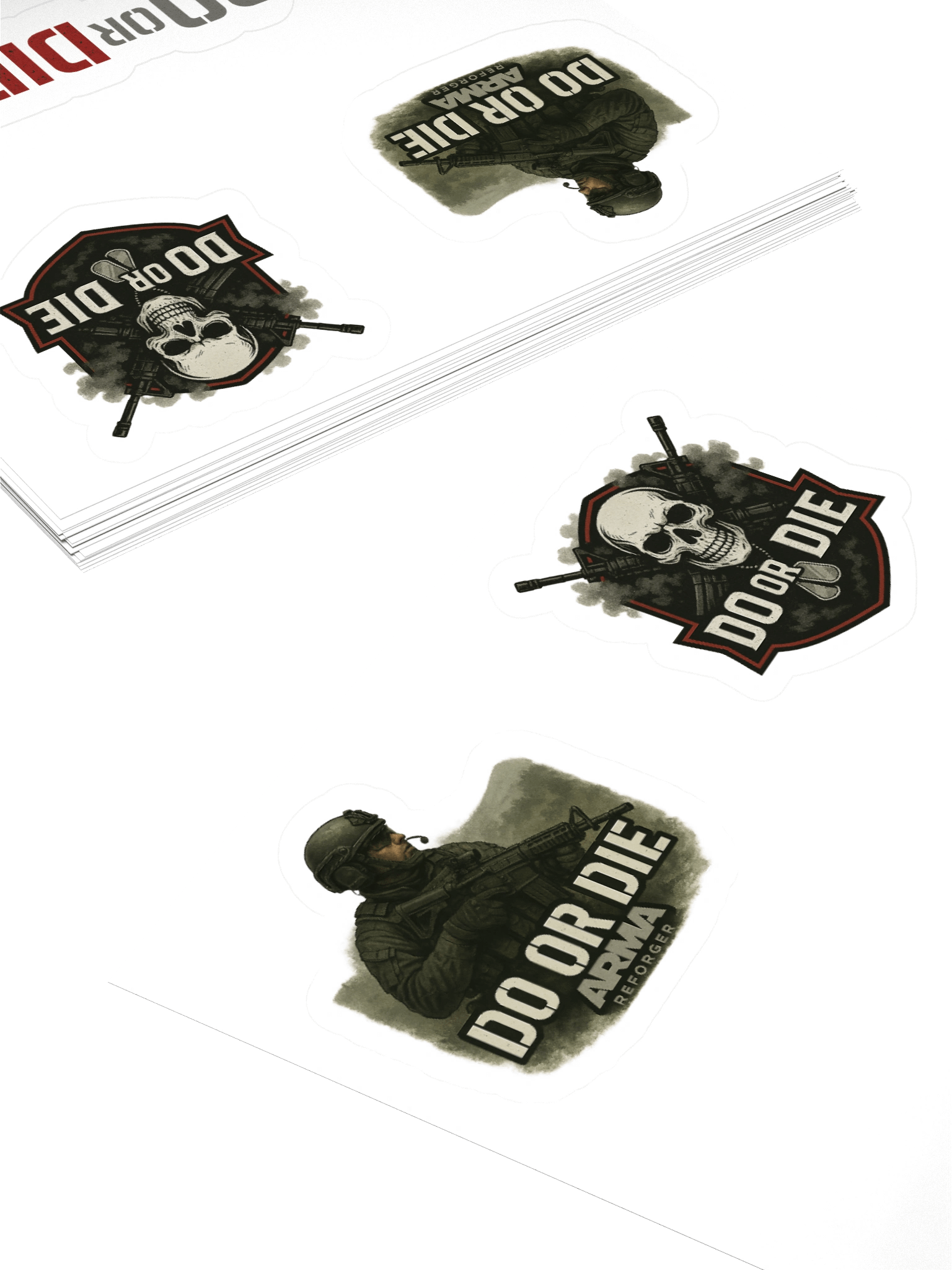 Tactical Kiss Cut Sticker Pack product image (4)