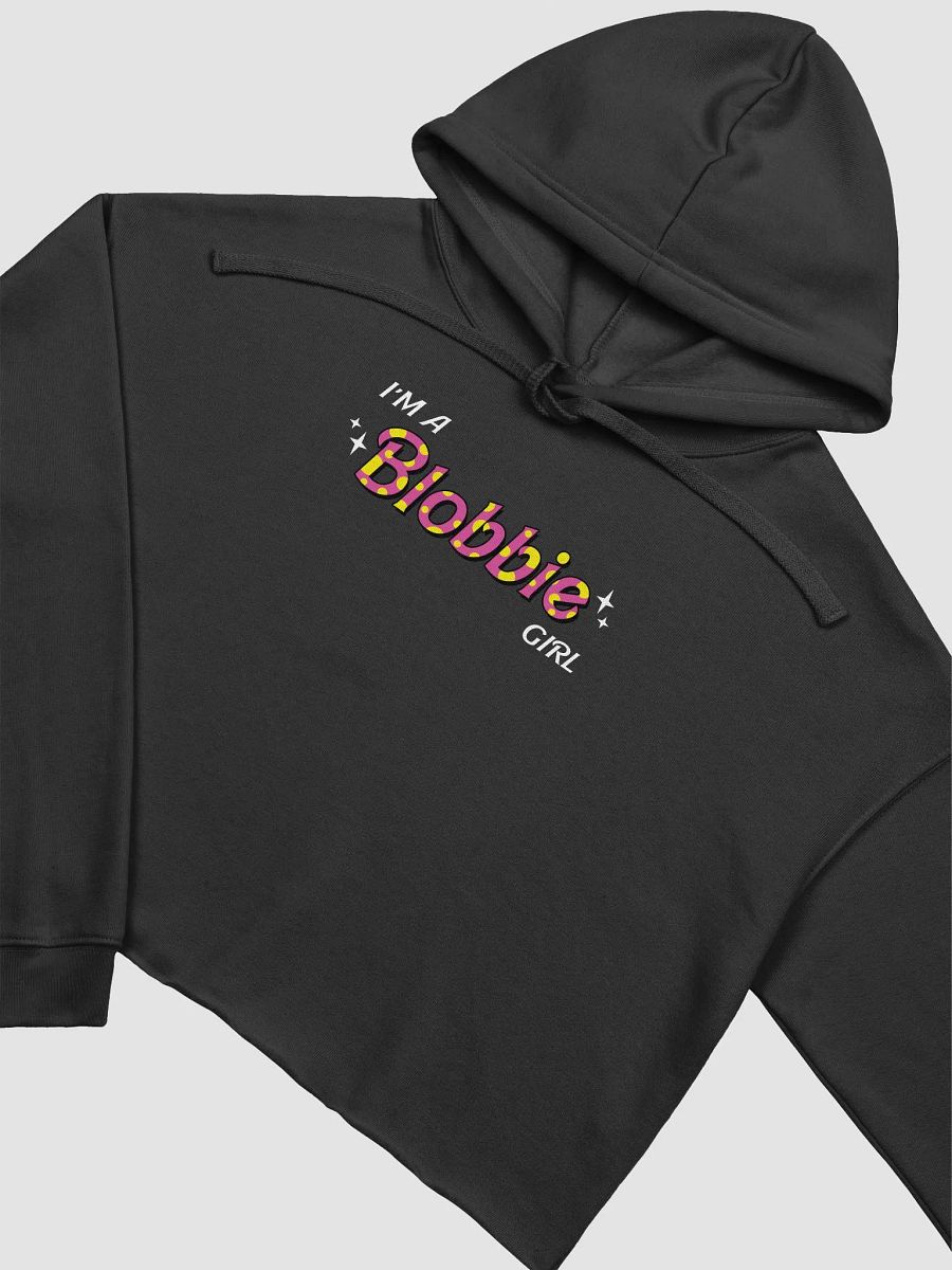 Blobbie Girl // Bella and Canvas Crop Hoodie product image (7)