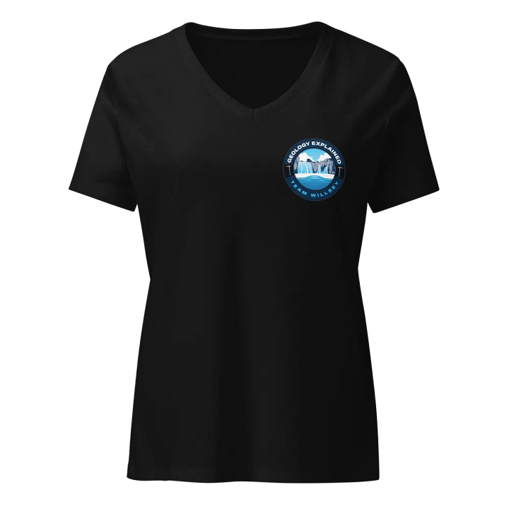 Shaped By Water Relaxed V-Neck Tee w/small logo product image (1)