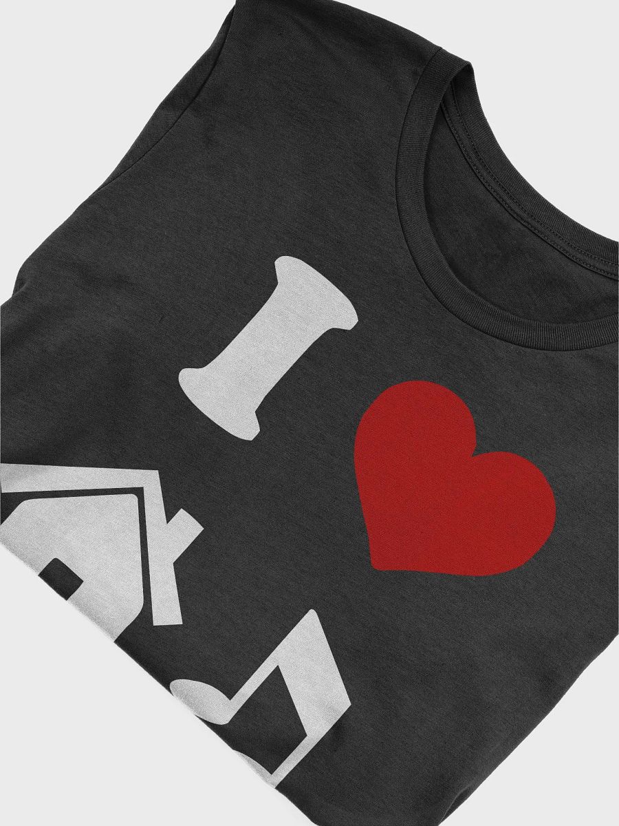 I Love House Music 2 (white red) product image (5)