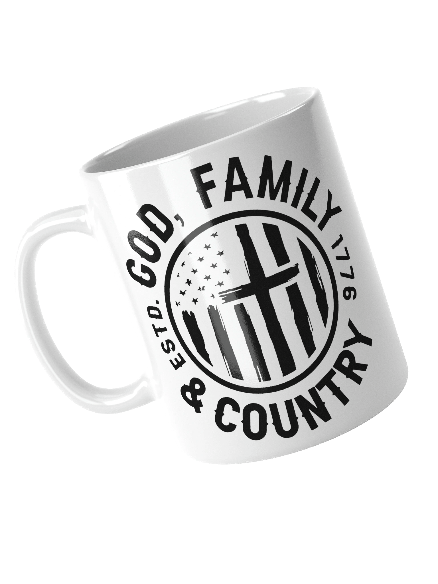 God, Family, Country Mug product image (11)
