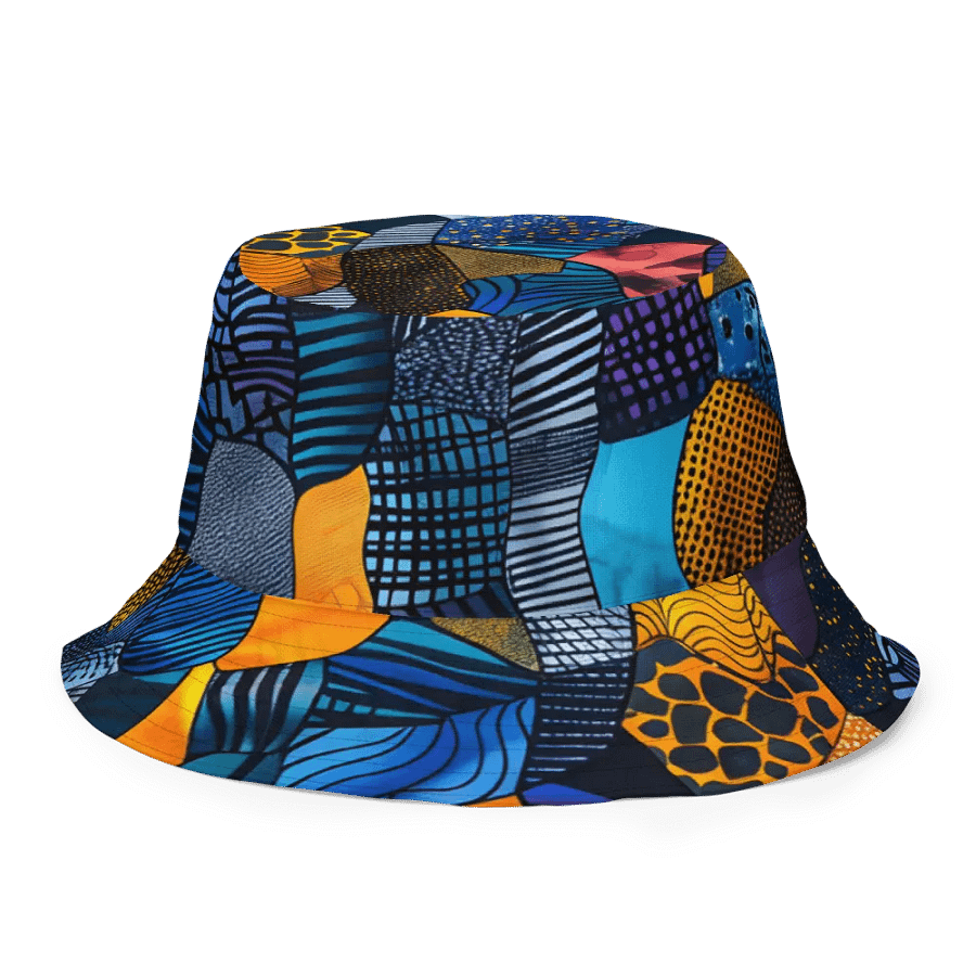 African Vibrant Versatility: Reversible Bucket Hat product image (3)
