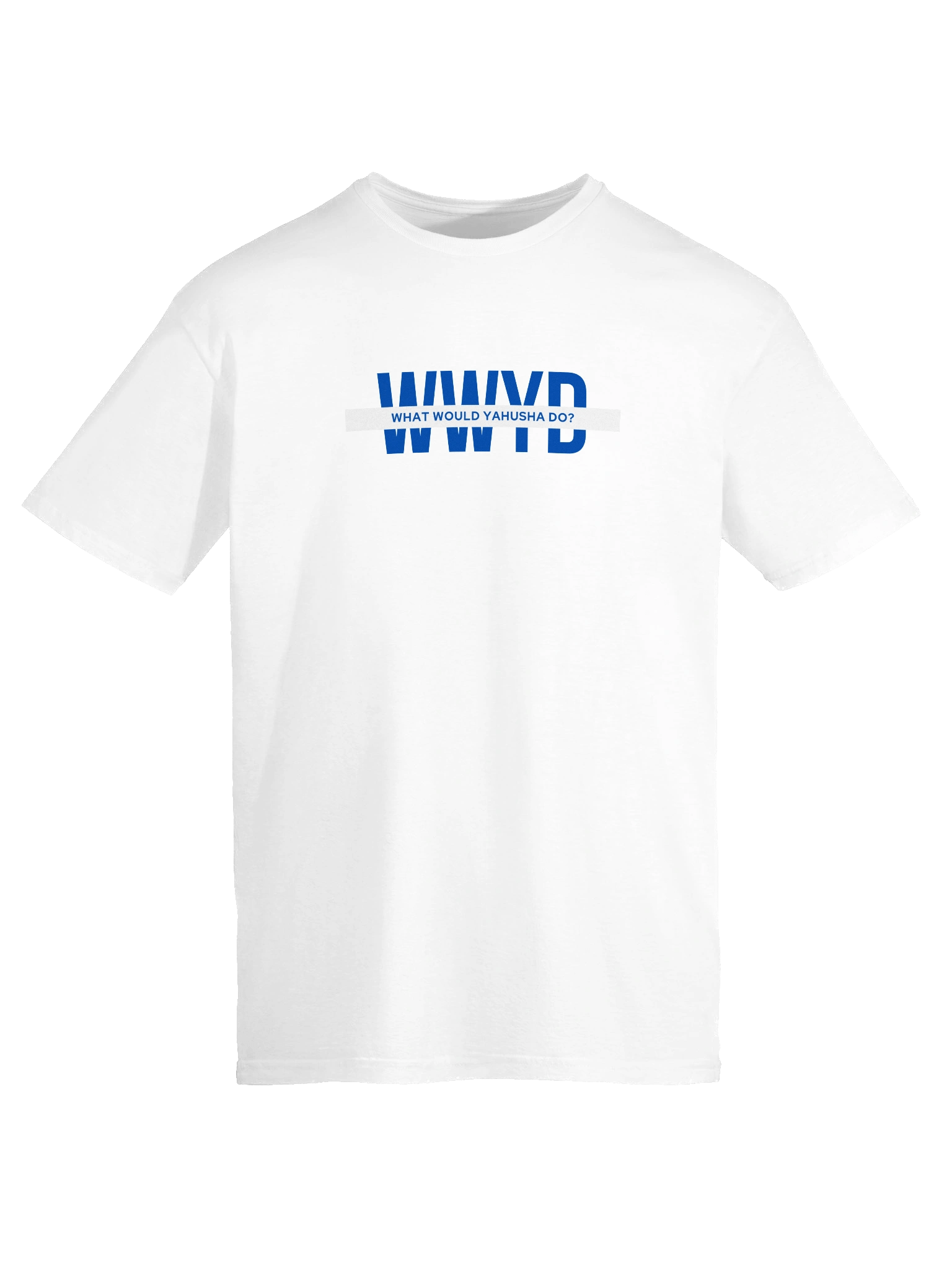 WWYD Blue Ink White T-Shirt product image (9)