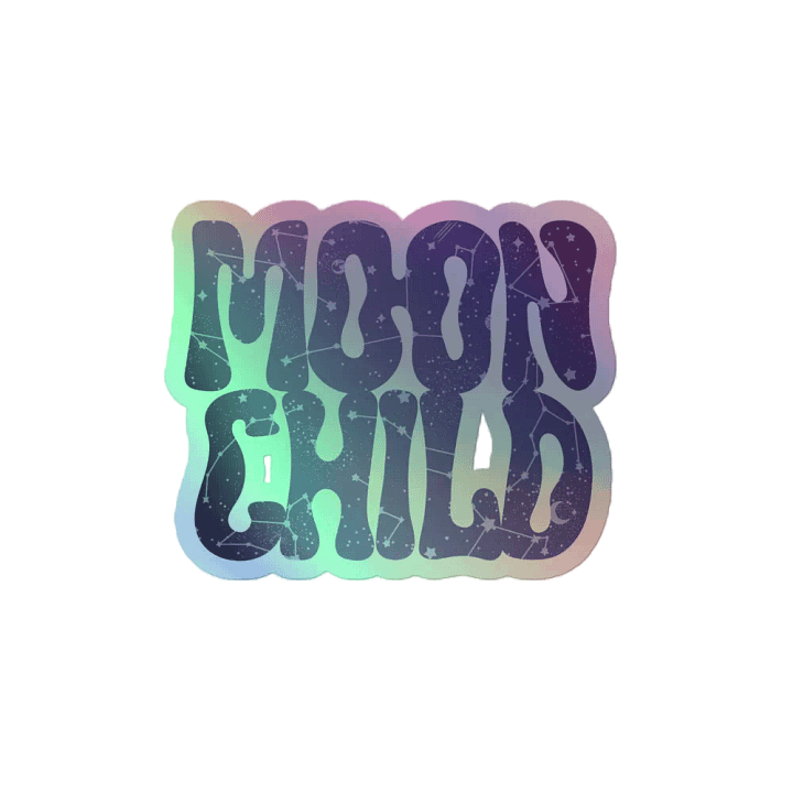 Moon Child - Holo Sticker product image (2)