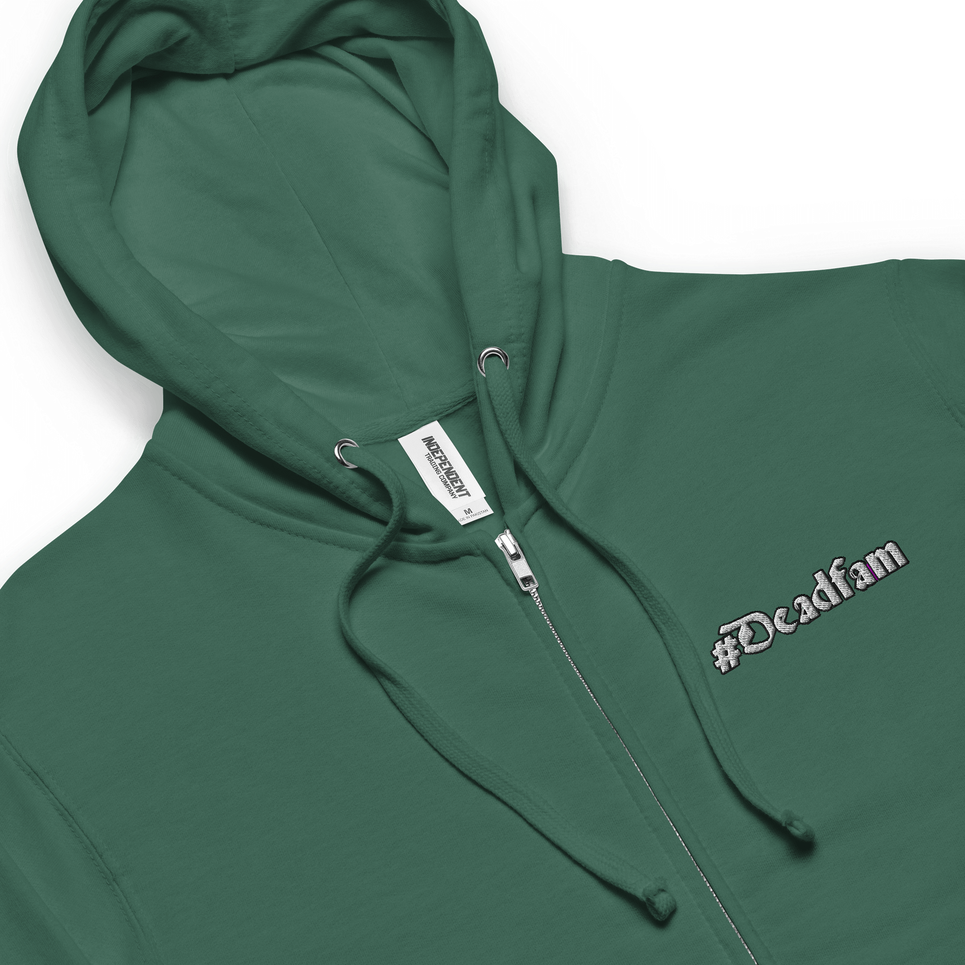 Chill #Deadfam Fleece Zip Up Hoodie product image (43)
