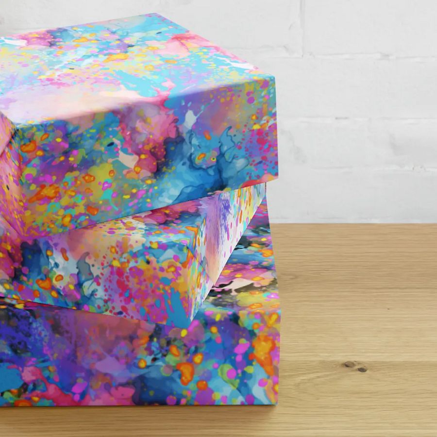 Pastel harmony gift wrap for ladies who like to perfect their gift-giving product image (10)