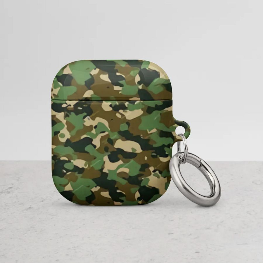 Green Camo AirPod Case product image (3)