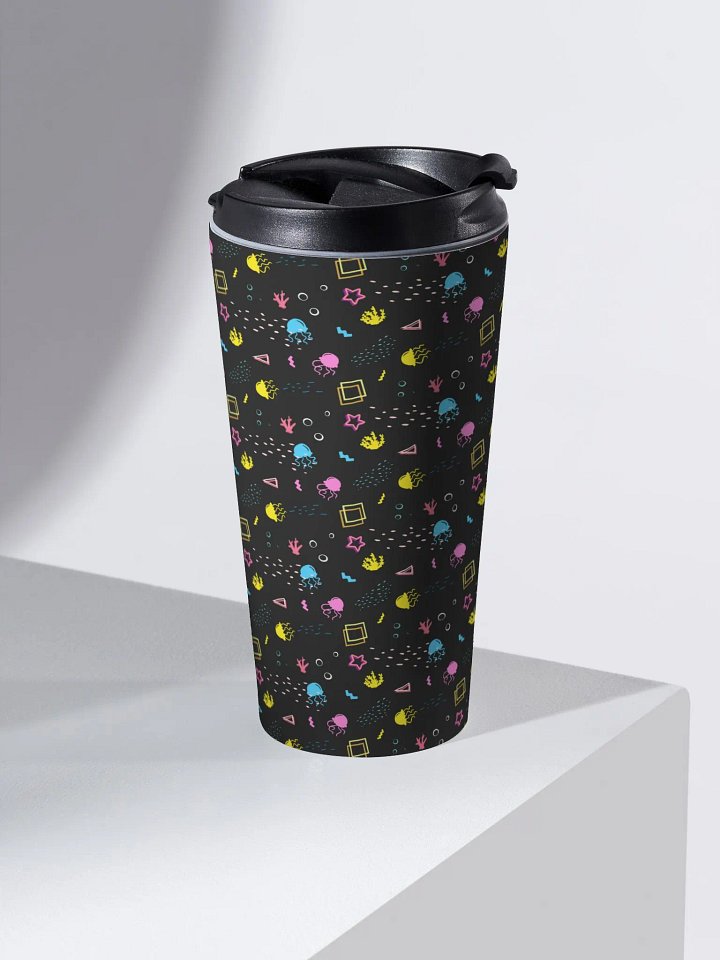 Shifty Seas dark travel mug product image (2)