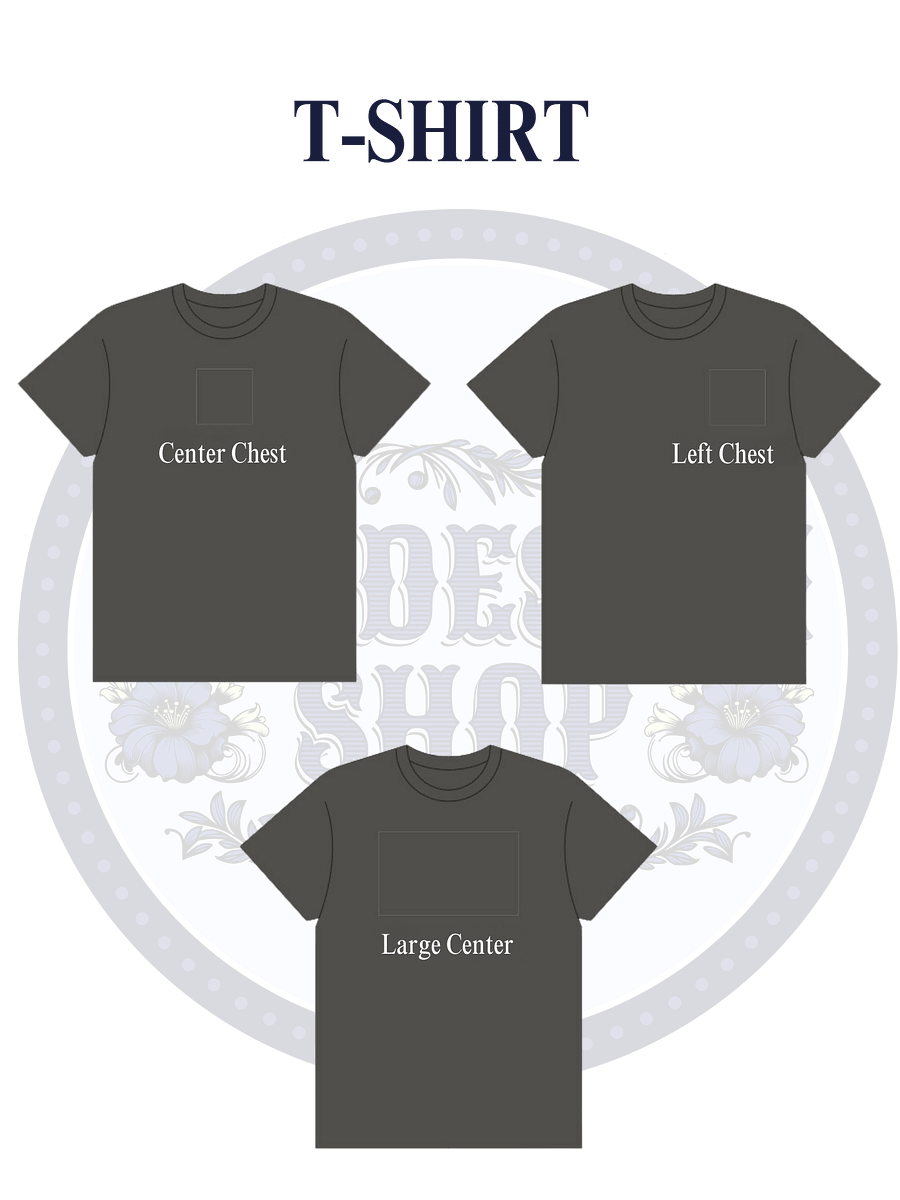 GROUP CUSTOM PET DESIGNS! / T-SHIRT WITH PERSONALIZED NAME / EMBROIDERED product image (9)