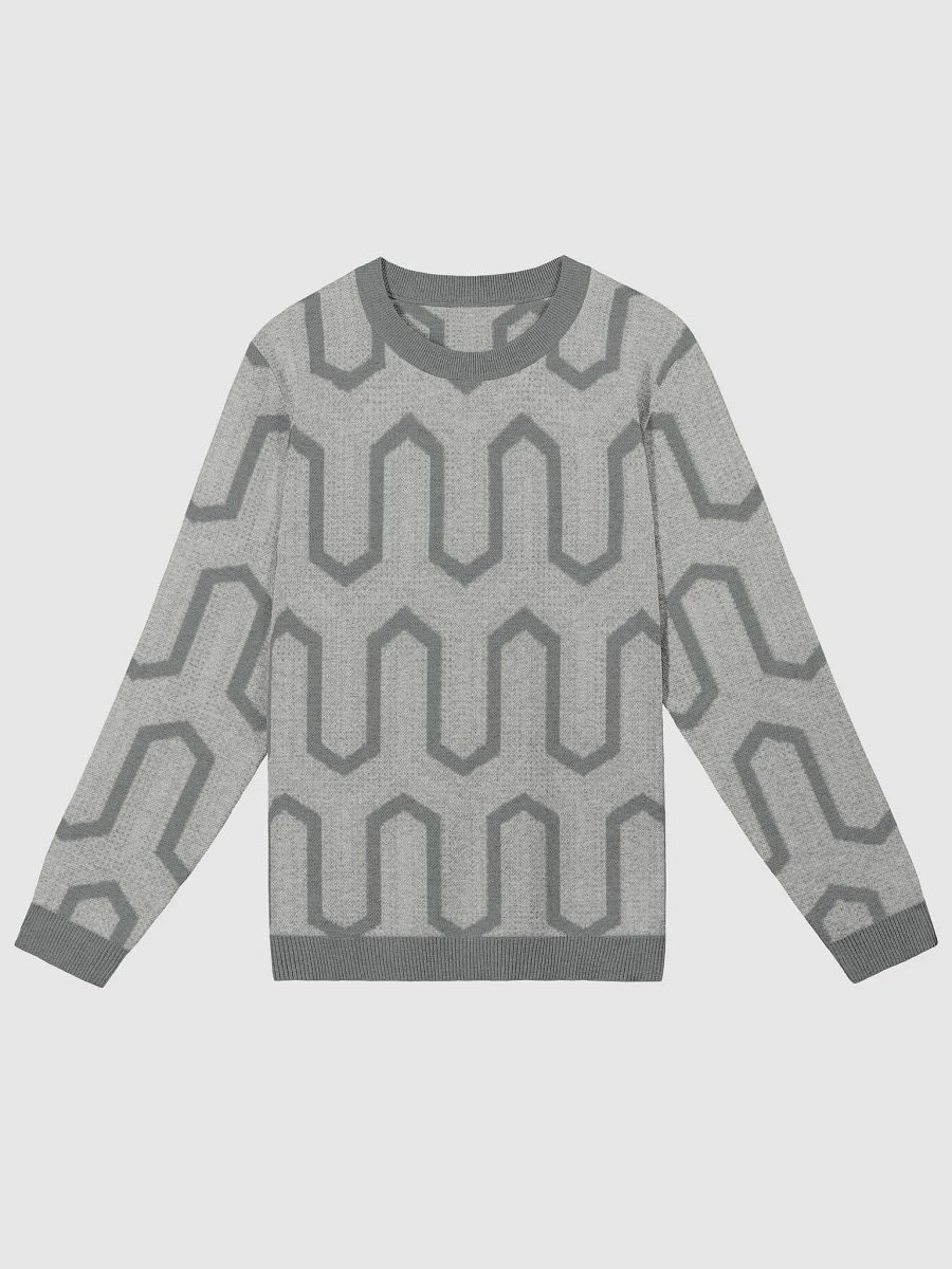 Geometric Mosaic Jacquard Crewneck product image (5)
