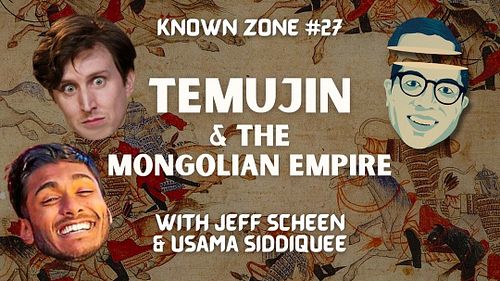New episode today! No Andy, but we got TWO funny guys to make up for it. Come learn about how we say Genghis Khan's name wron...