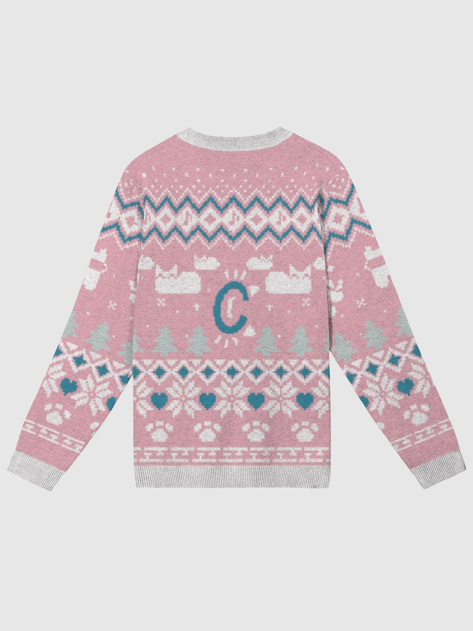 Cozy Cake Crew Fit Sweater - Pink product image (2)