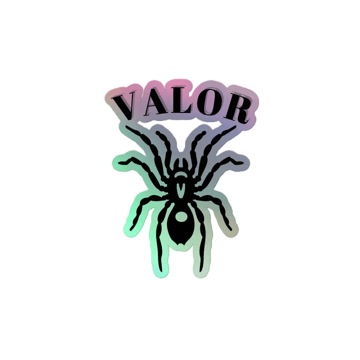Valor Kiss-Cut Holographic Sticker Sheet product image (2)