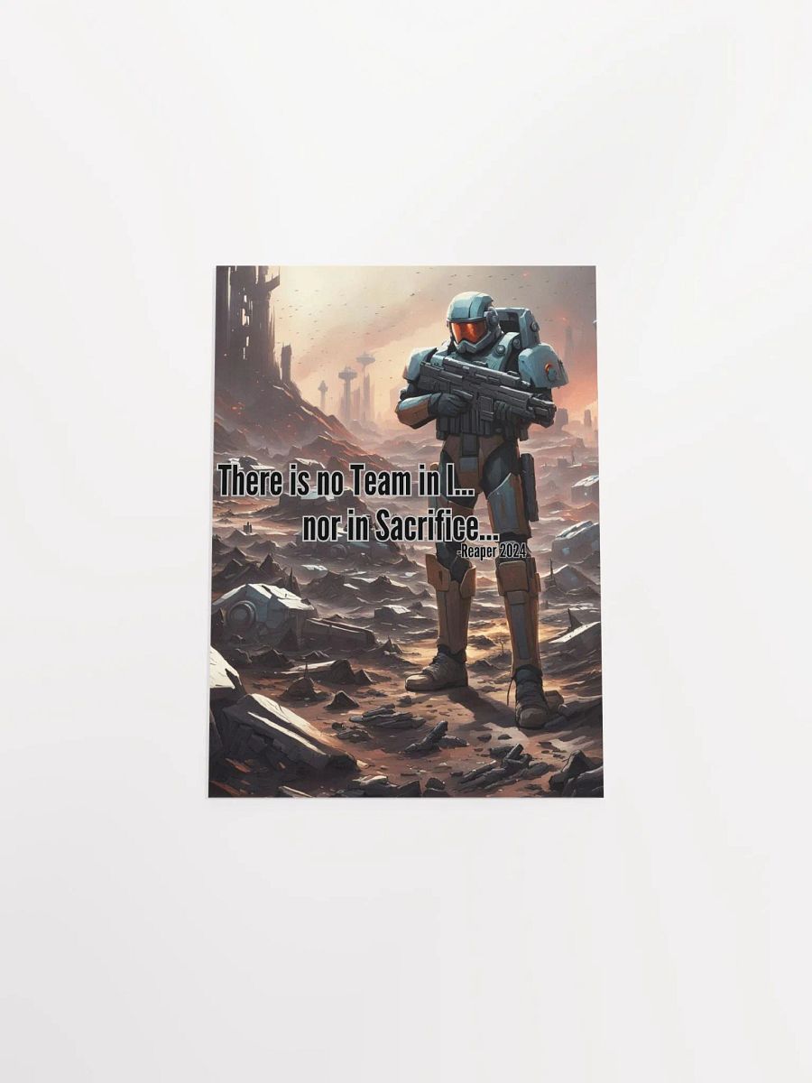 There is no Team in I... The Poster product image (47)