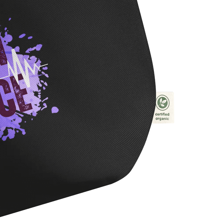 Born to Dance His Silhouette Rectangular Tote Bag product image (3)