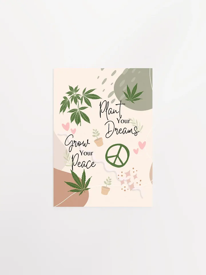 Dreamy Cannabis Art Poster product image (2)