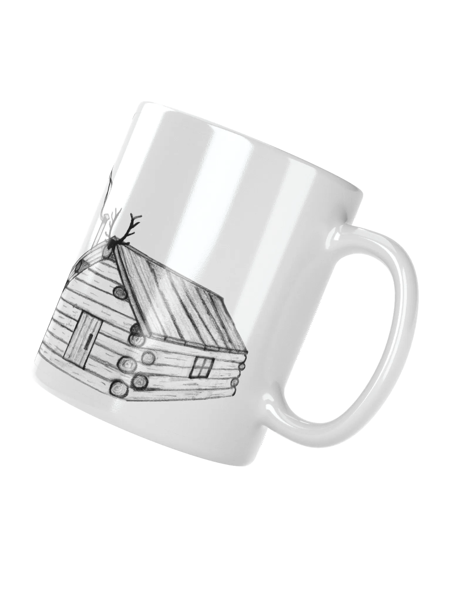 "Cabin Plans" Mountain Family Pioneers Coffee Cup #2 product image (2)