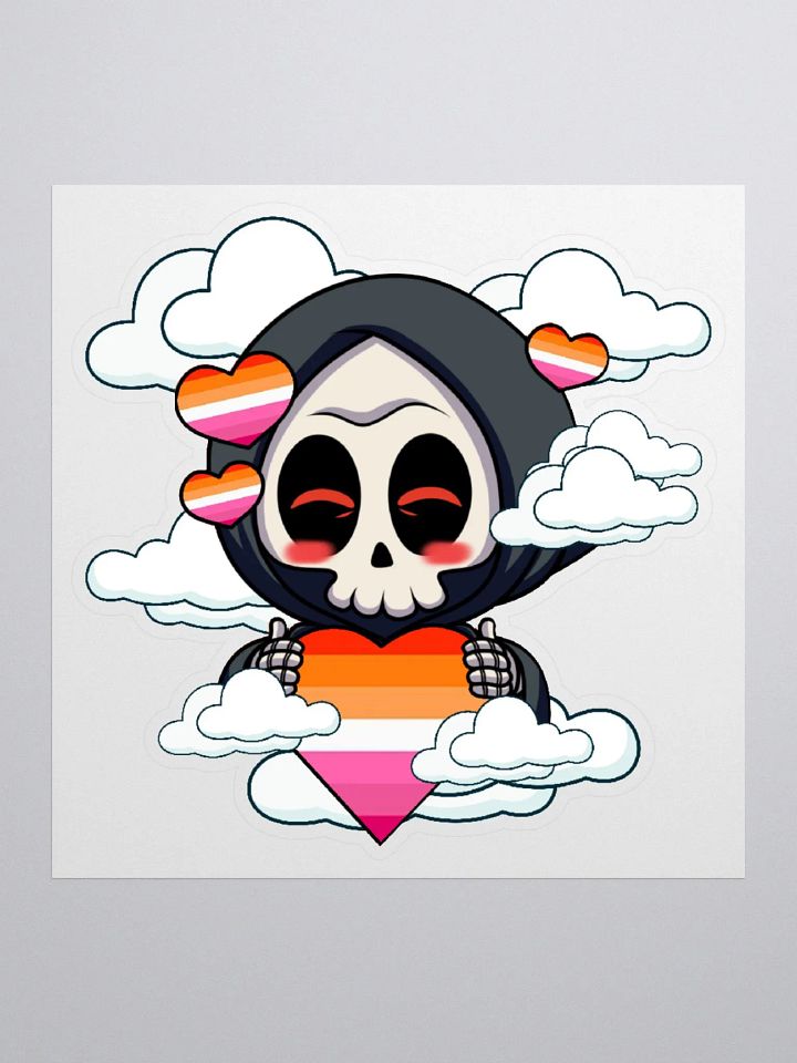 Lesbian Pride Sticker product image (1)